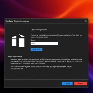 Installation logiciel spécifique