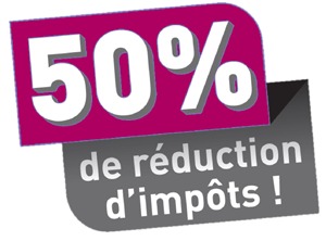 Avantage fiscal 50%