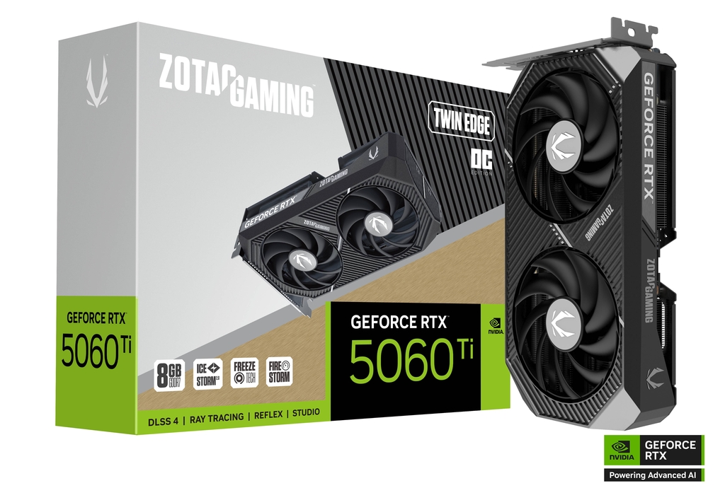 Zotac GeForce RTX 5060 Ti 8Gb Twin Edge OC