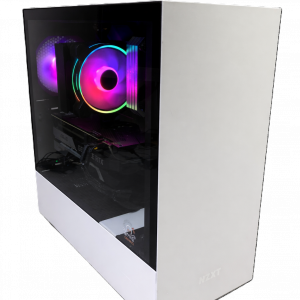 PC Gaming Reconditionné – i7-10700KF / RTX 3060 Ti / 32Gb – Boîtier NZXT Blanc